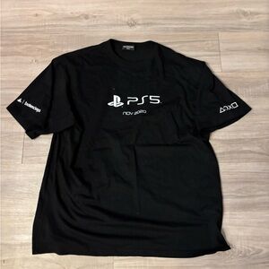 Balenciaga Black PS5 Collection T-Shirt